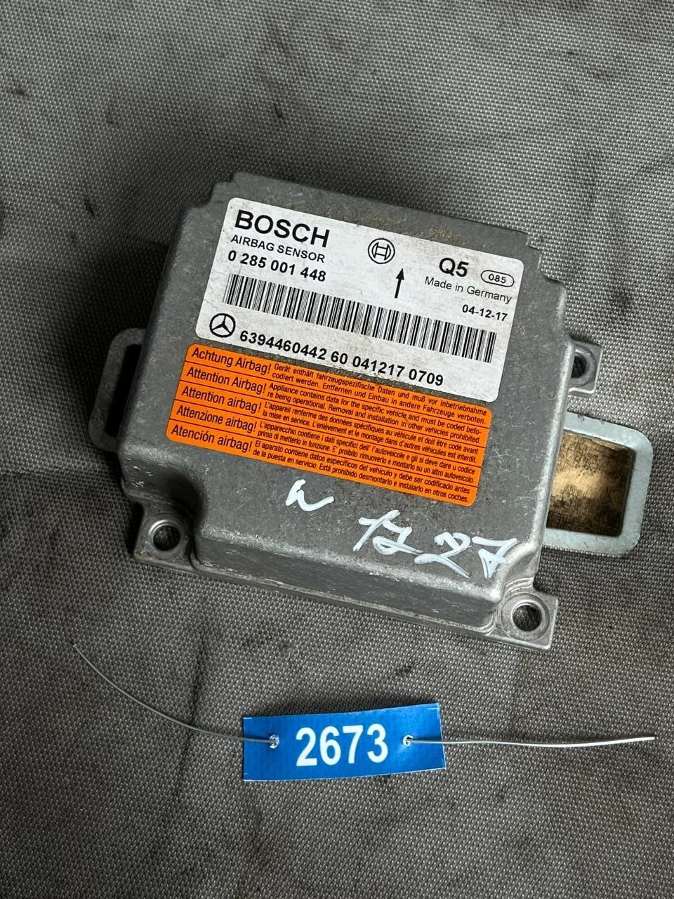 Mercedes Vito W639 - Блок AirBag
