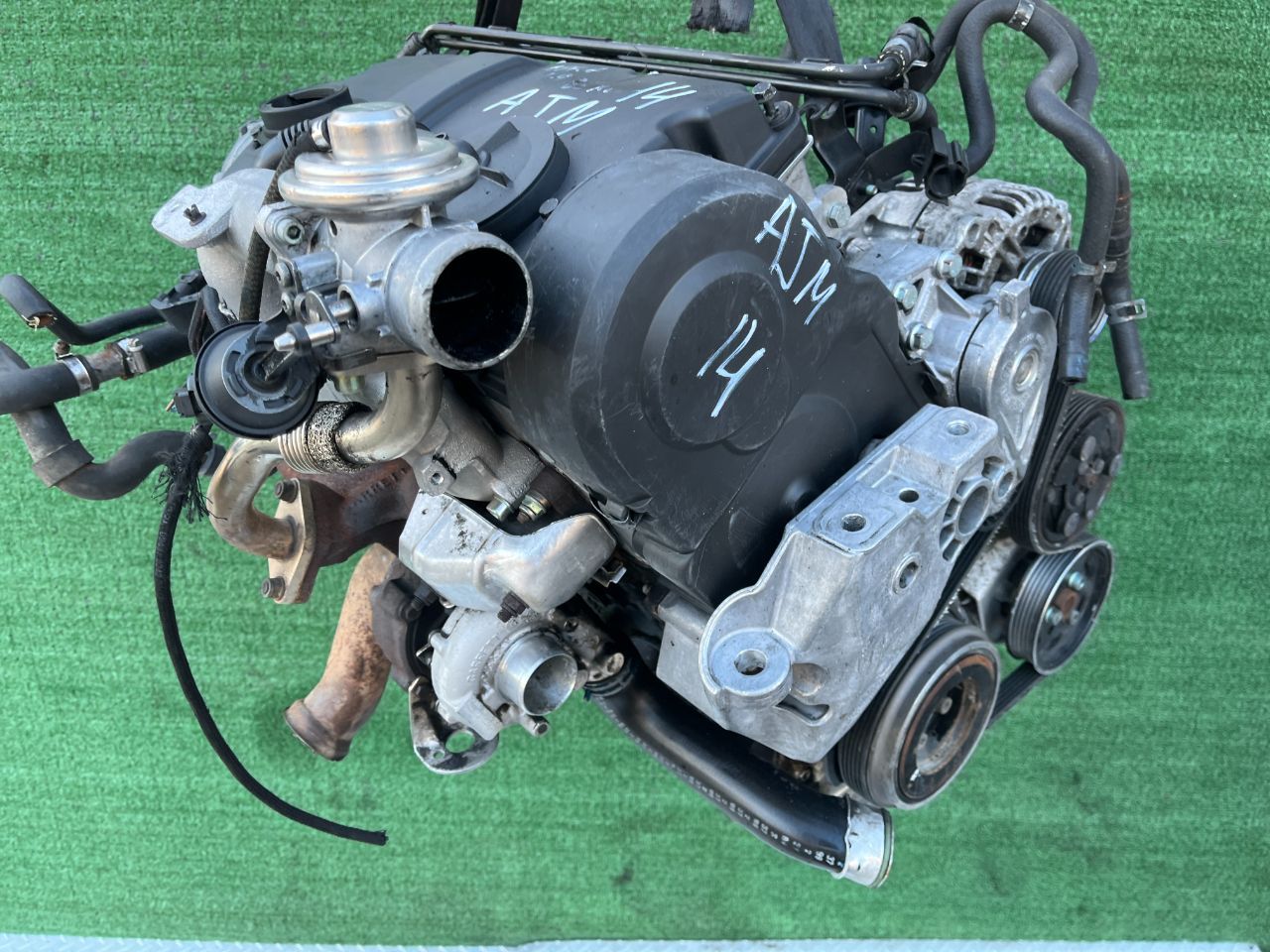 Двигатель Volkswagen Golf 1.9л 2002 — фото 8