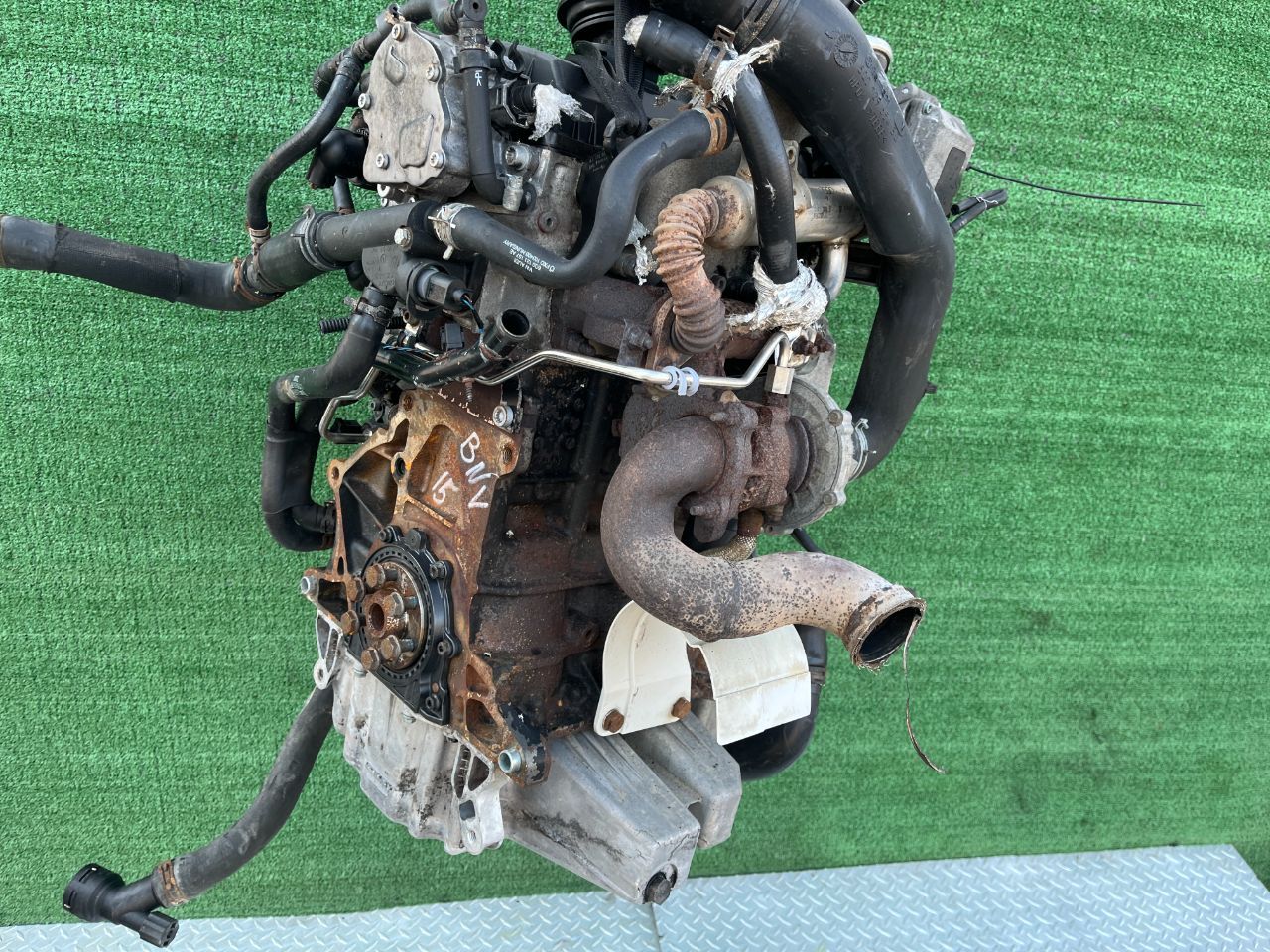 Двигатель Volkswagen Polo 1.4л 2006 — фото 6