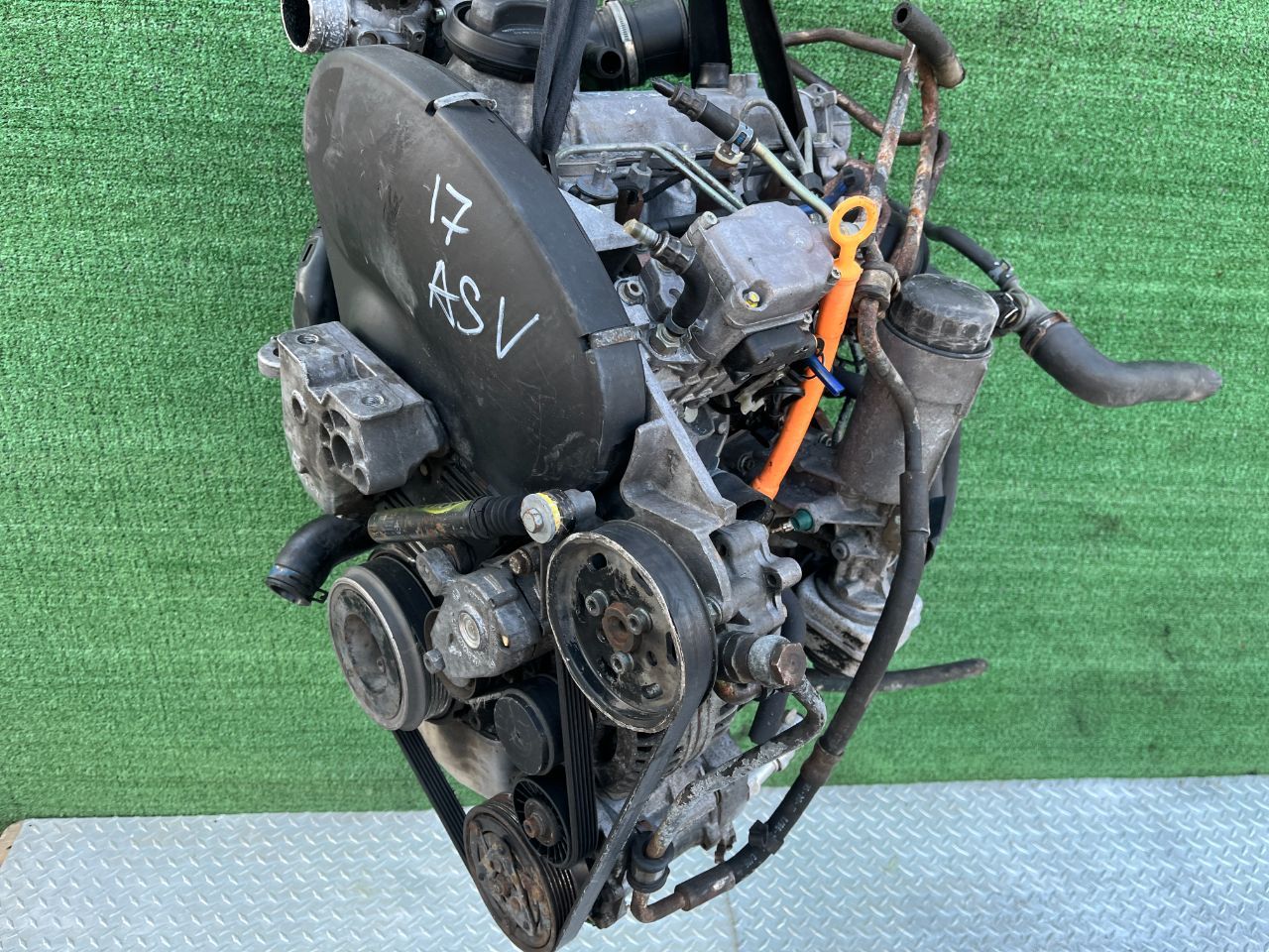 Двигатель Volkswagen Golf 1.9л 2000 — фото 4
