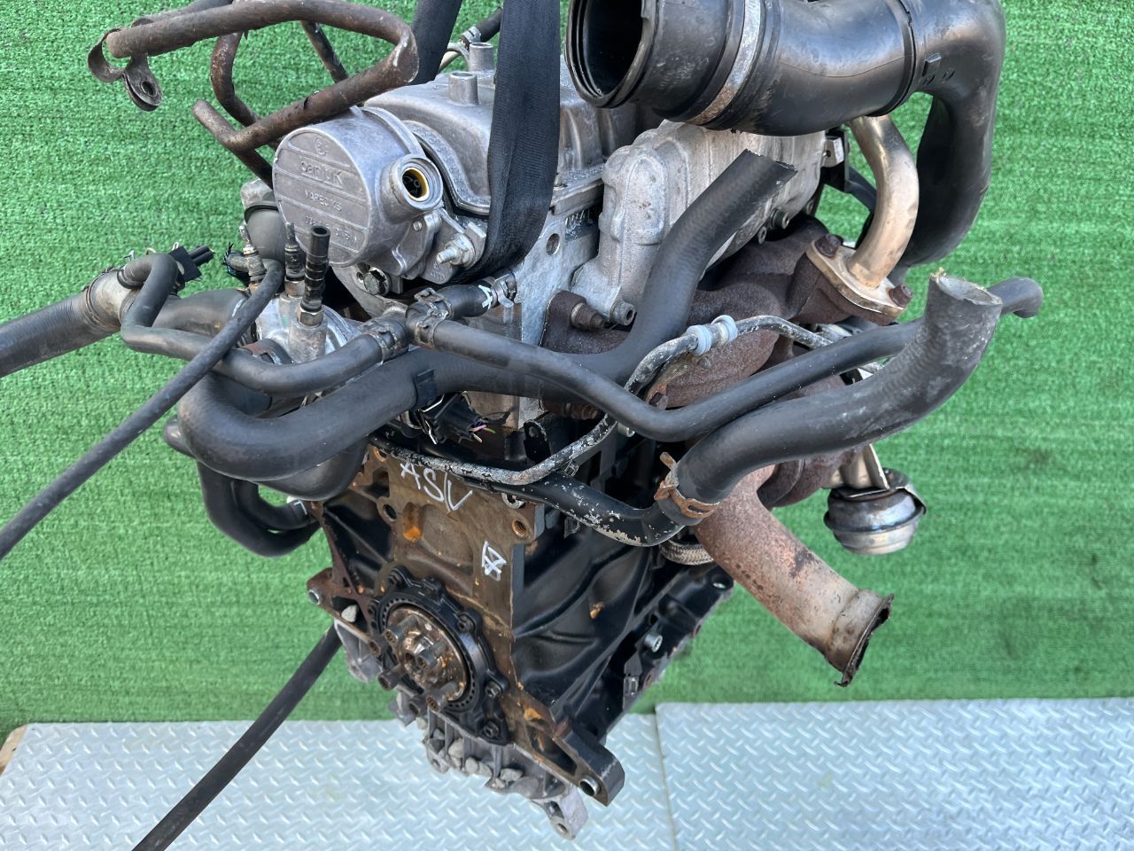 Двигатель Volkswagen Golf 1.9л 2000 — фото 8
