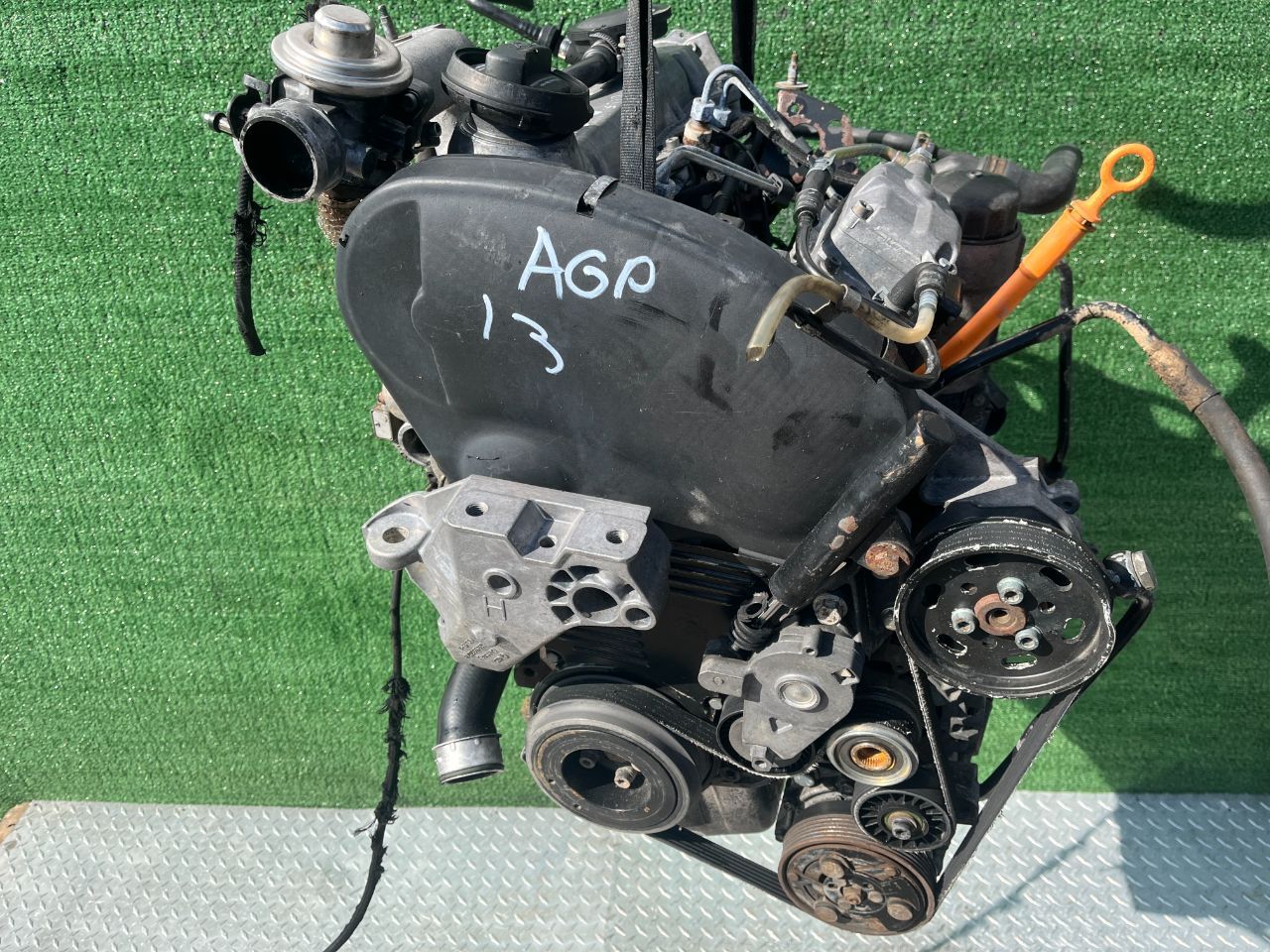 Двигатель Volkswagen Golf 1.9л 2000 — фото 8