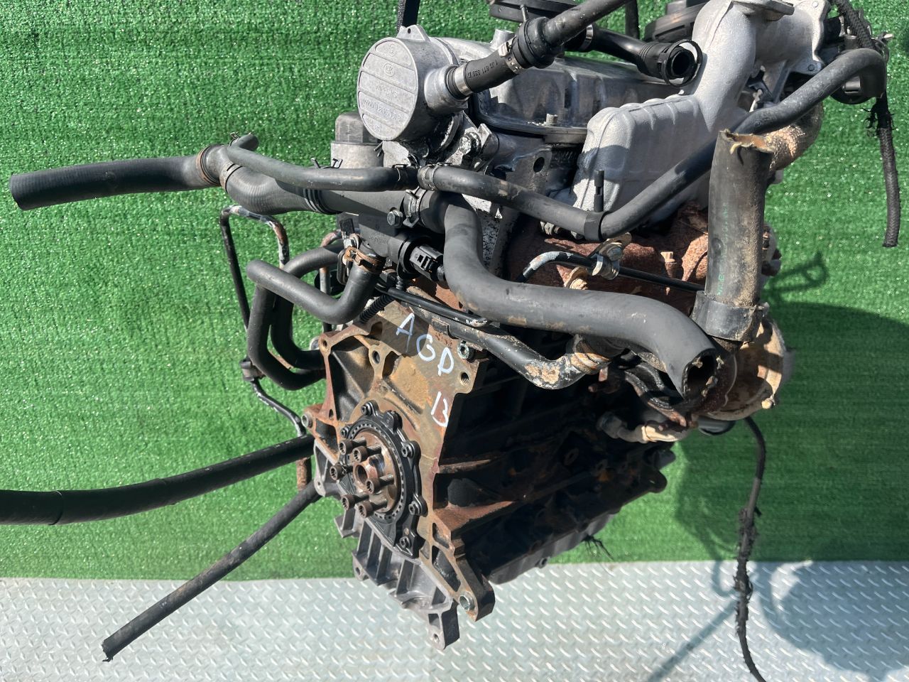 Двигатель Volkswagen Golf 1.9л 2000 — фото 4