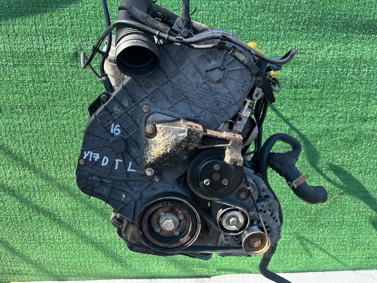 Двигатель Opel Astra 1.7л 2000 — фото 9