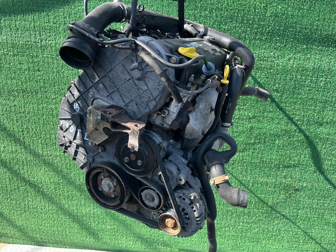 Двигатель Opel Astra 1.7л 2000 — фото 8