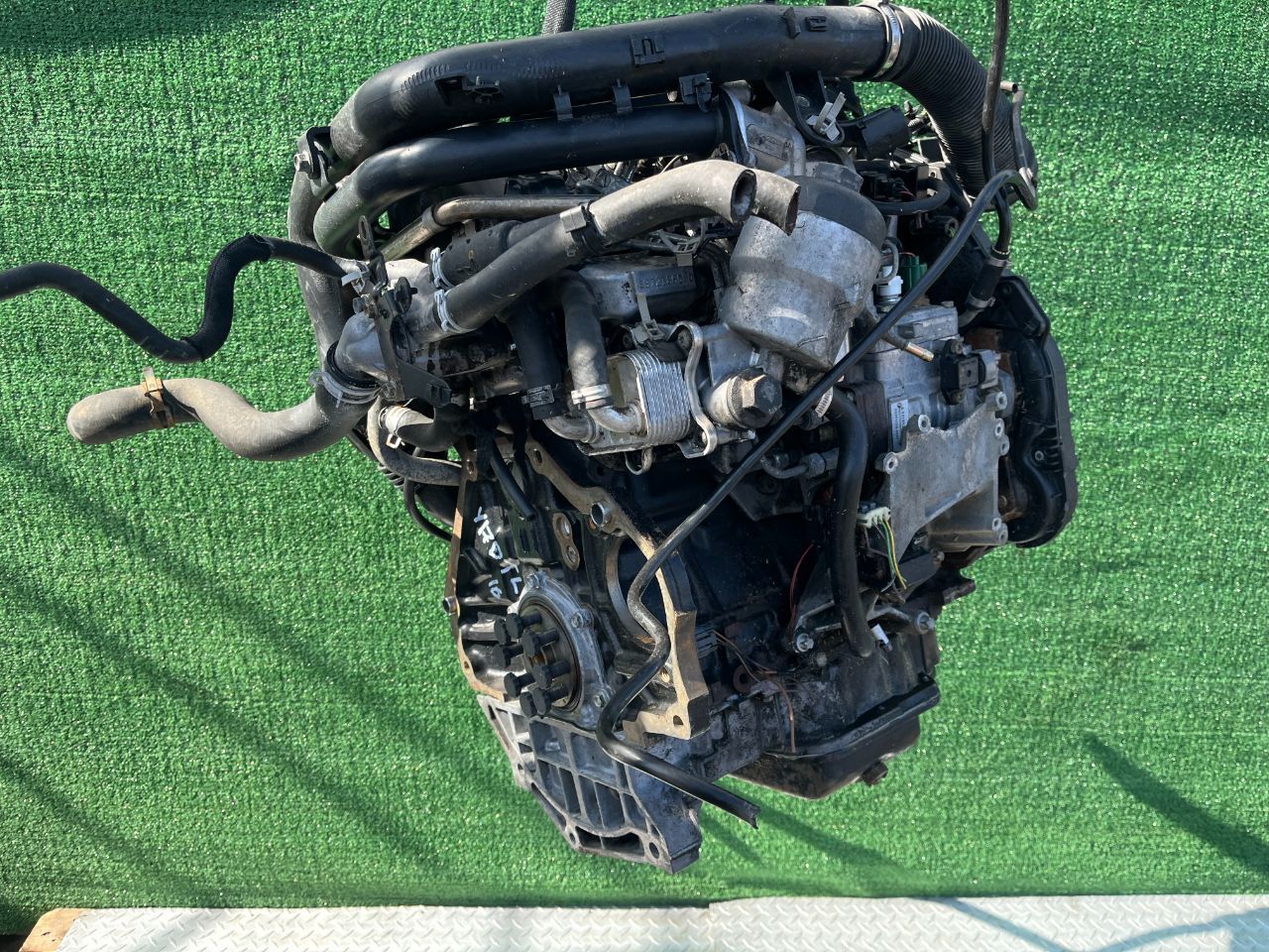 Двигатель Opel Astra 1.7л 2000 — фото 4