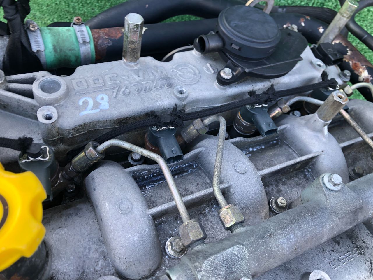 Двигатель Chrysler Voyager 2.5л 2002 — фото 6