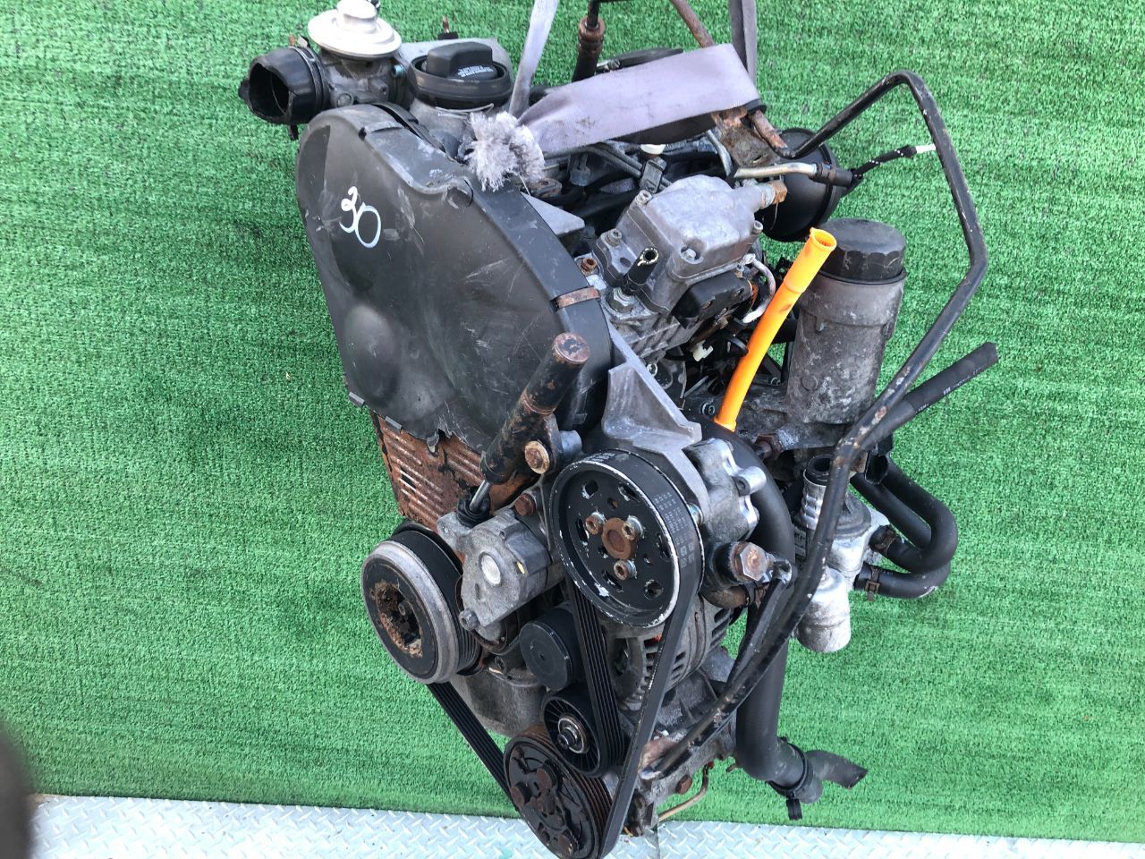 Двигатель Volkswagen Golf 1.9л 2002 — фото 7