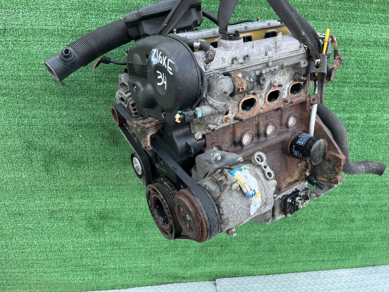Двигатель Opel Vectra 1.6л 1997 — фото 8