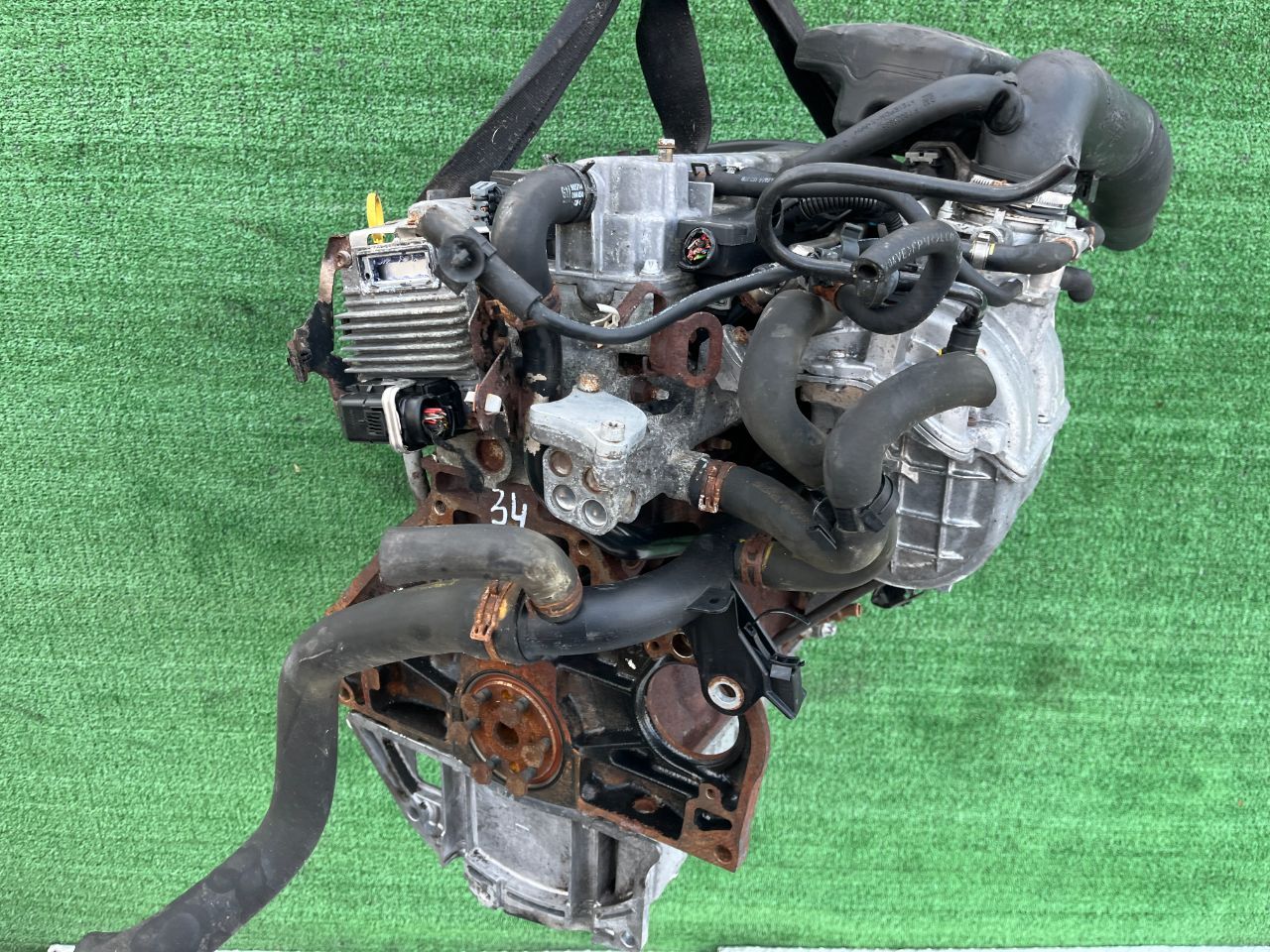 Двигатель Opel Vectra 1.6л 1997 — фото 4
