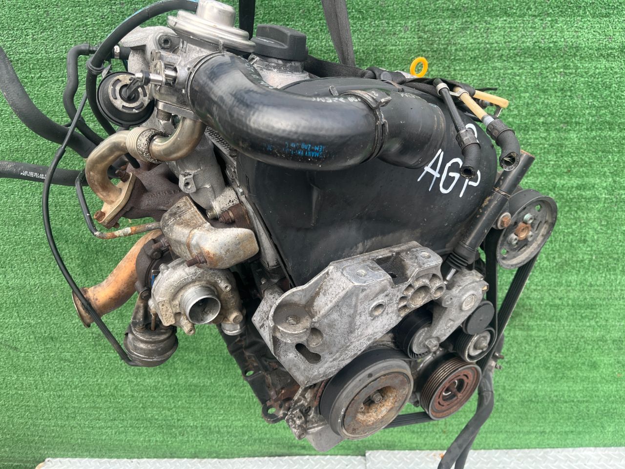 Двигатель Volkswagen Golf 1.9л 2000 — фото 6