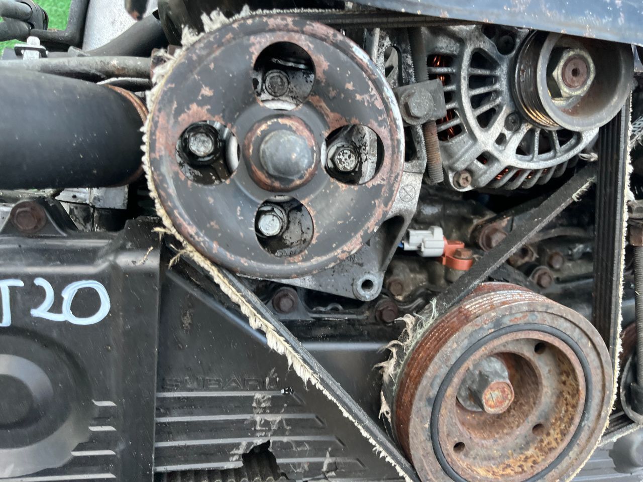 Двигатель Subaru Impreza 2л 2002 — фото 17