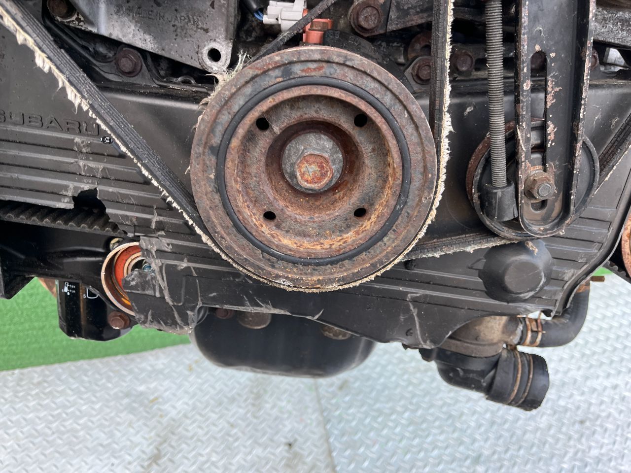 Двигатель Subaru Impreza 2л 2002 — фото 16