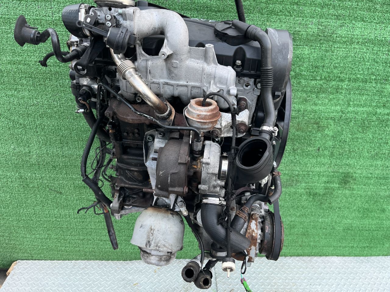 Двигатель Volkswagen Passat 1.9л 2002 — фото 5