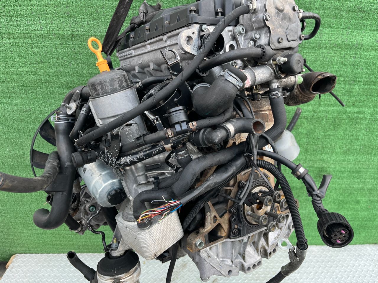 Двигатель Volkswagen Passat 1.9л 2002 — фото 8