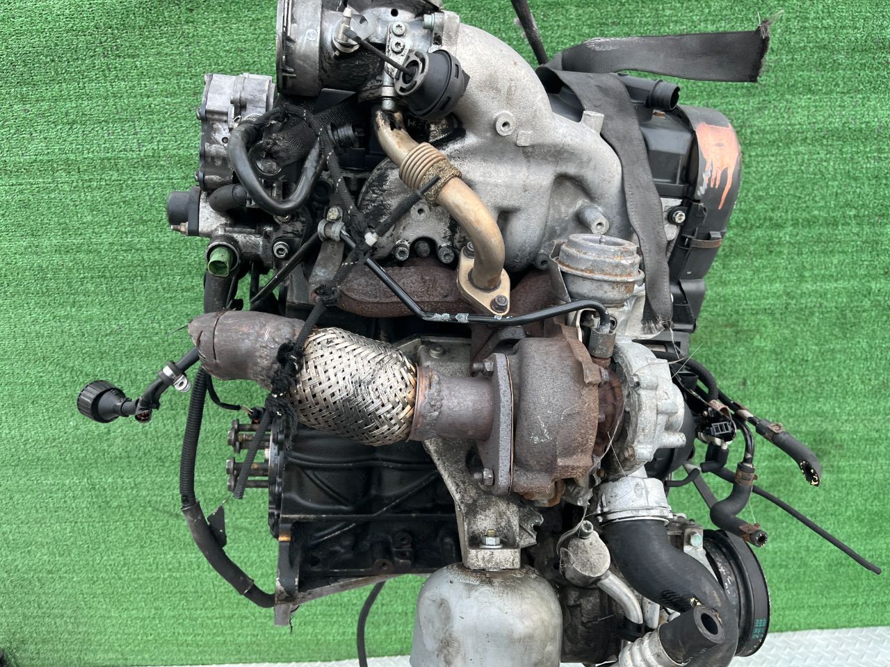 Двигатель Volkswagen Passat 1.9л 2002 — фото 4
