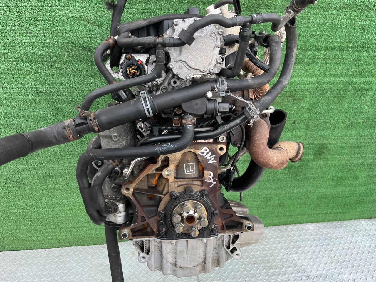 Двигатель Volkswagen Polo 1.4л 2002 — фото 5