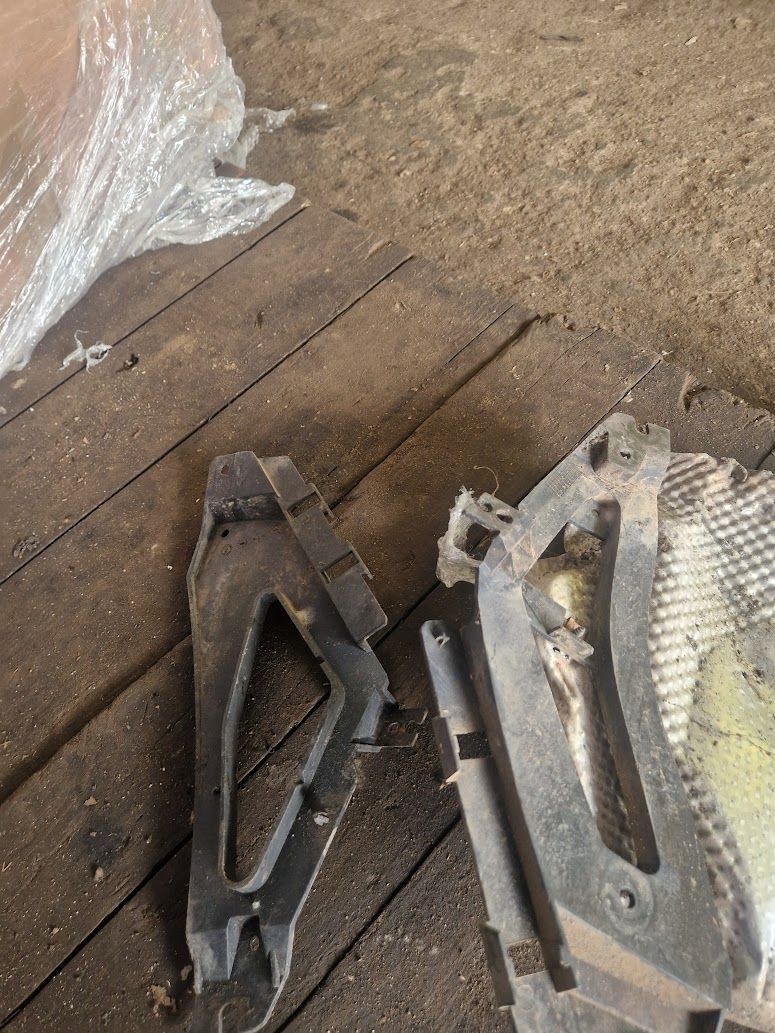 Кронштейн крепления бампера заднего