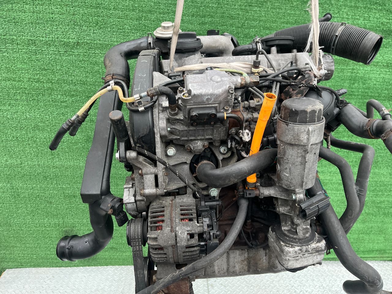 Двигатель Volkswagen Golf 1.9л 2000 — фото 4