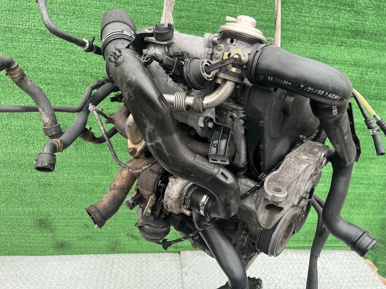 Двигатель Volkswagen Golf 1.9л 2000 — фото 6