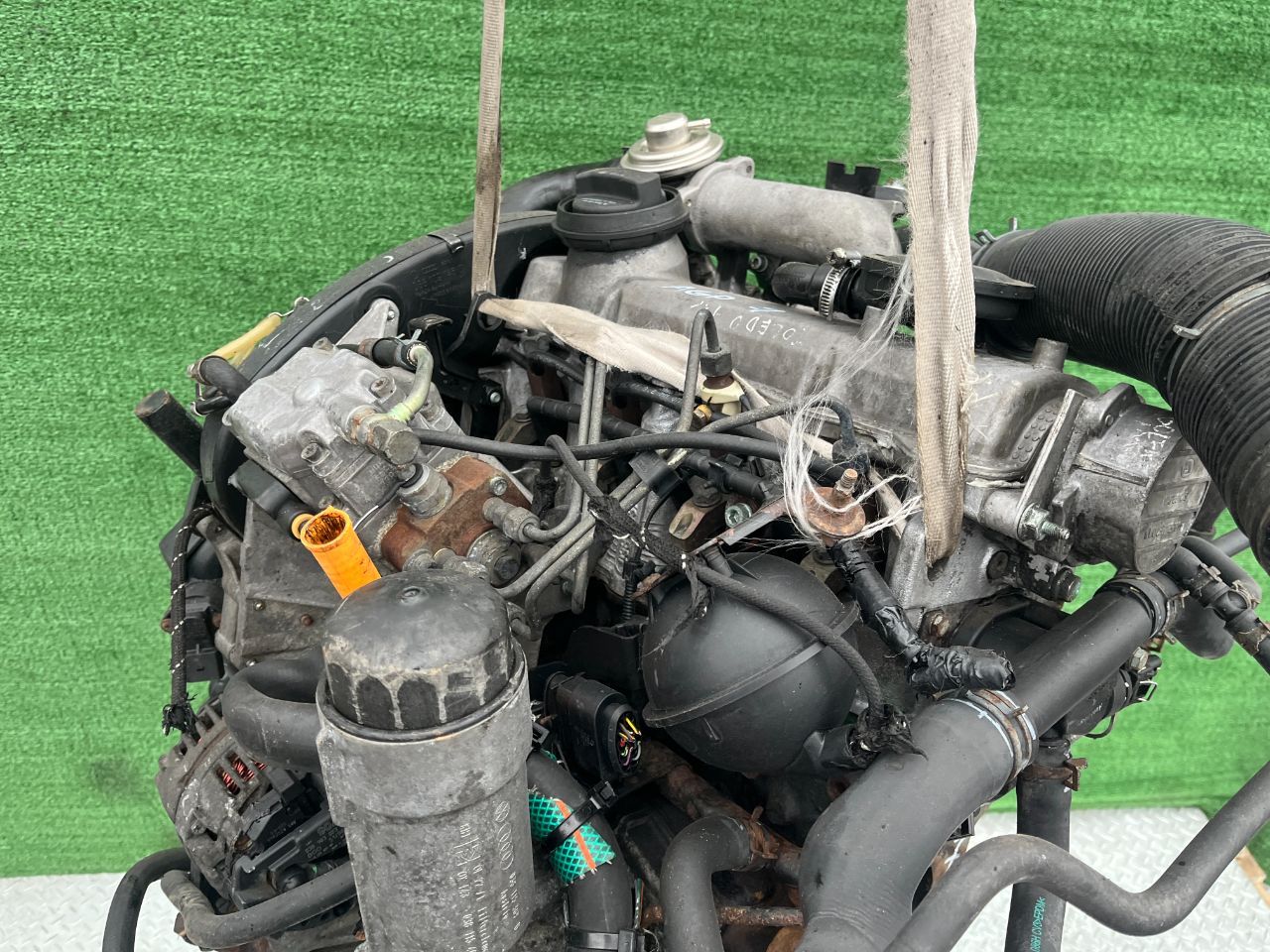 Двигатель Volkswagen Golf 1.9л 2000 — фото 9