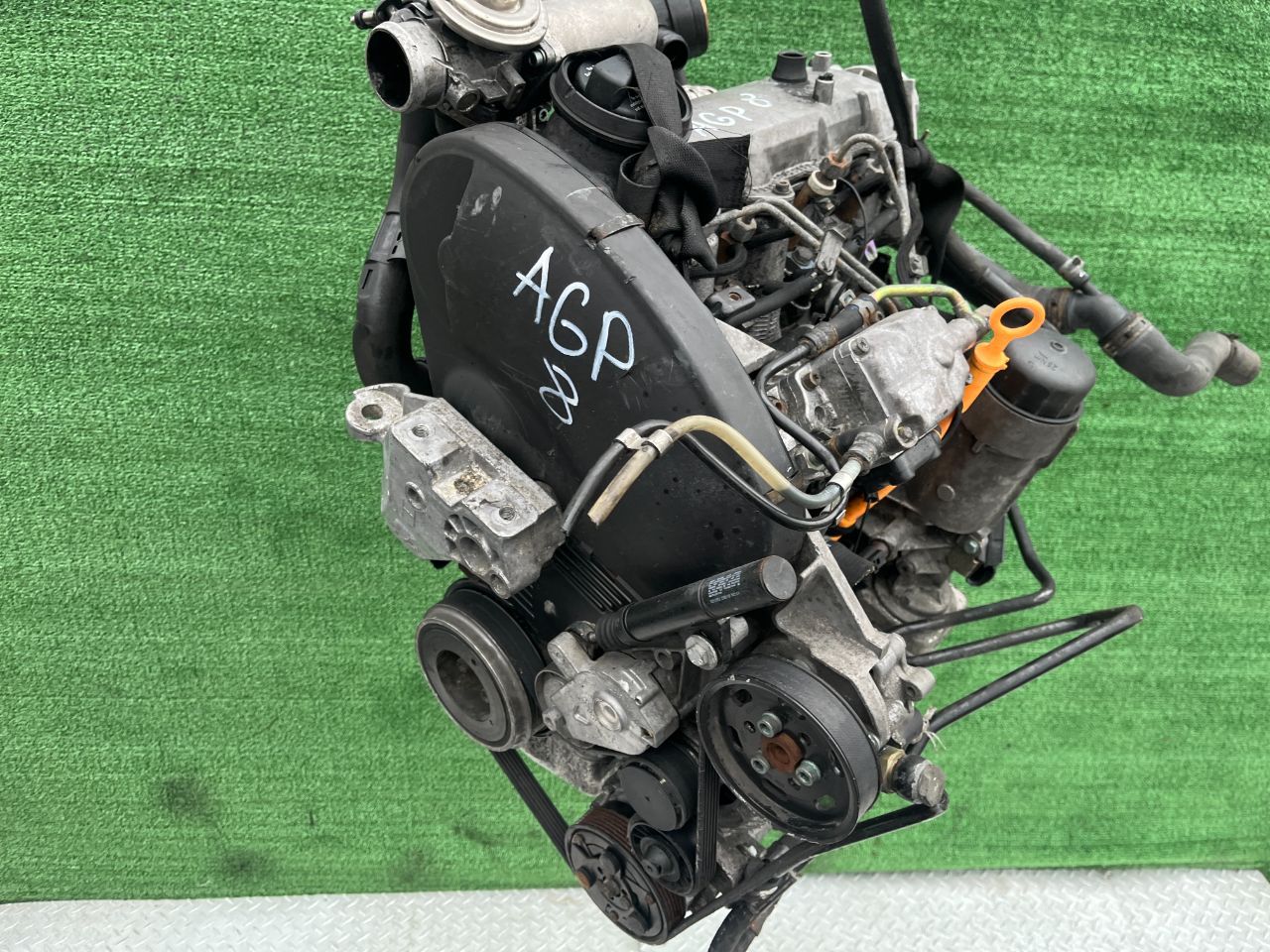 Двигатель Volkswagen Golf 1.9л 2000 — фото 5
