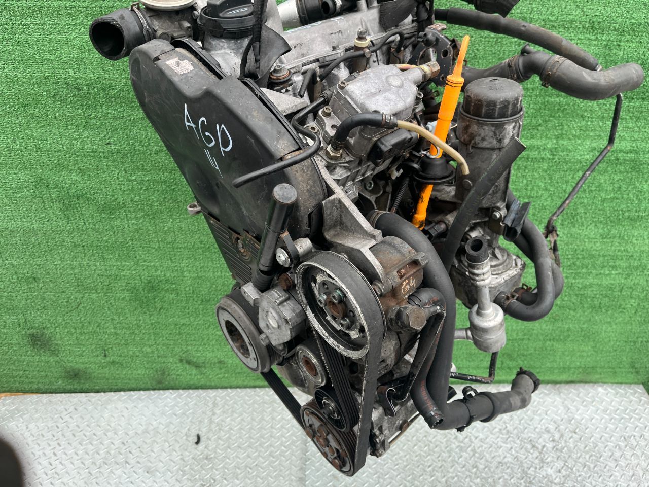 Двигатель Volkswagen Golf 1.9л 2000 — фото 5