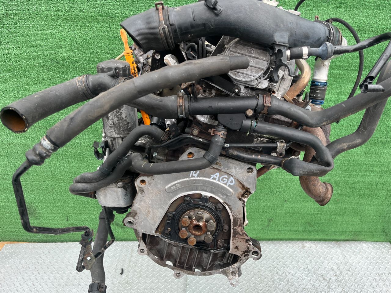 Двигатель Volkswagen Golf 1.9л 2000 — фото 8