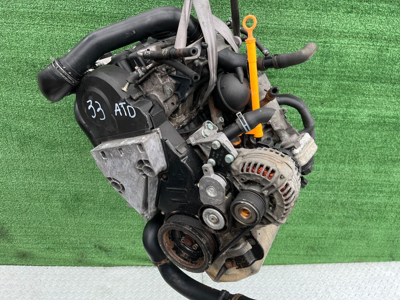 Двигатель Volkswagen Golf 1.9л 2000 — фото 5