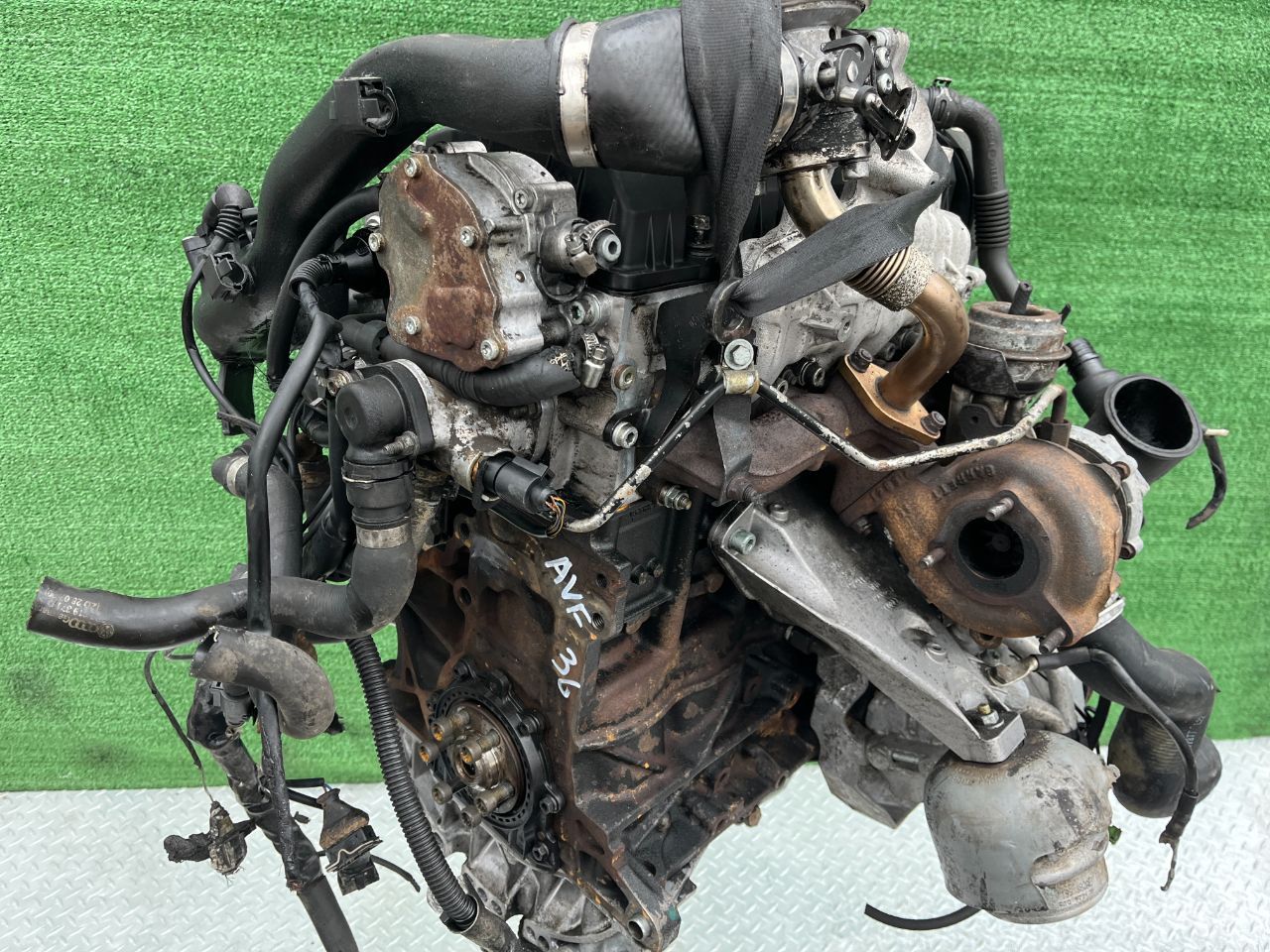 Двигатель Volkswagen Passat 1.9л 2003 — фото 8
