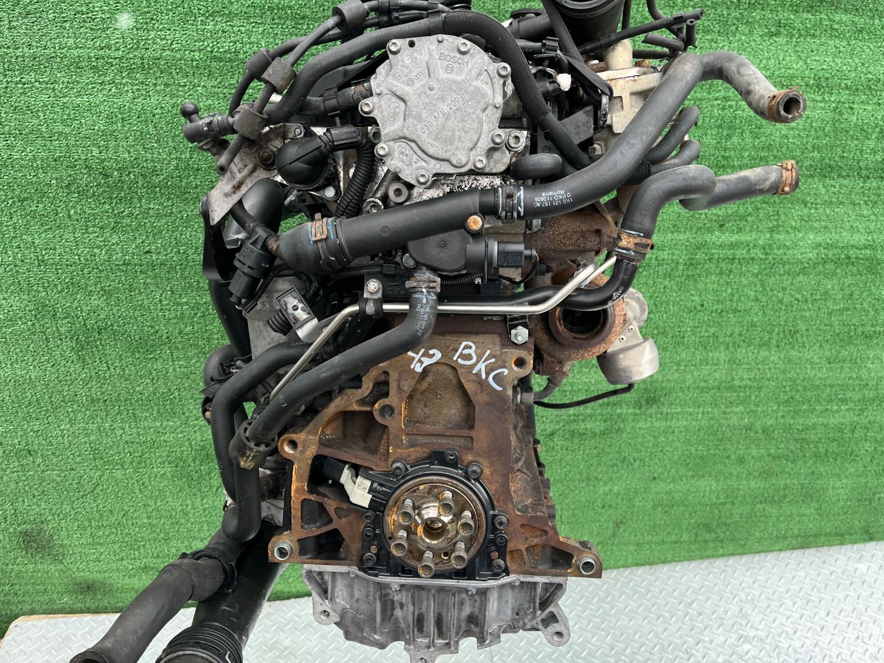 Двигатель Volkswagen Touran 1.9л 2004 — фото 5