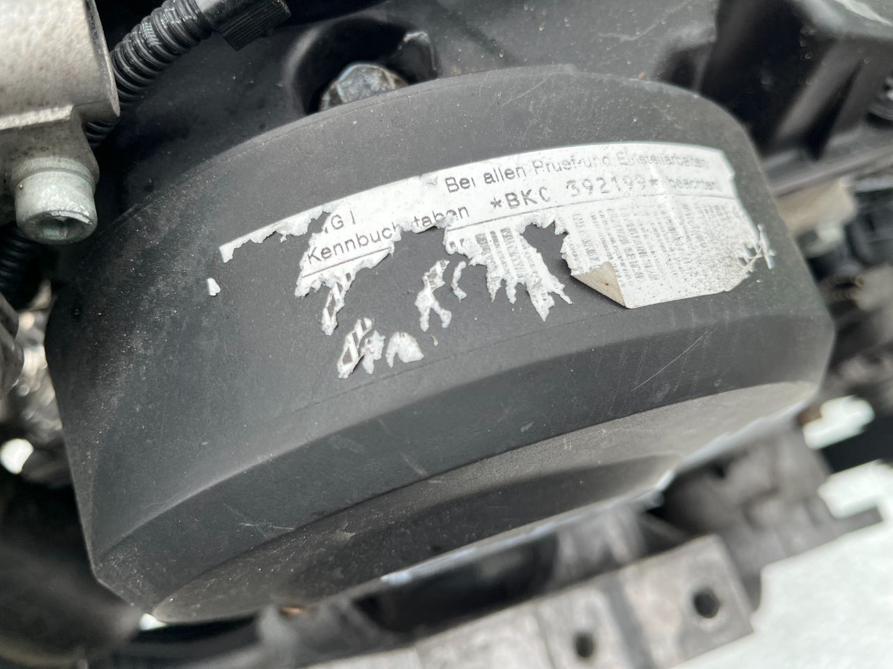 Двигатель Volkswagen Touran 1.9л 2004 — фото 9