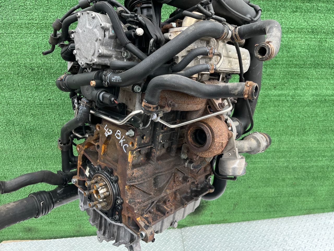 Двигатель Volkswagen Touran 1.9л 2004 — фото 6