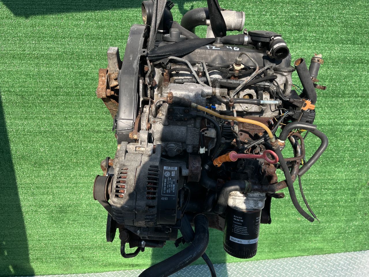 Двигатель Volkswagen Sharan 1.9л 1999 — фото 6