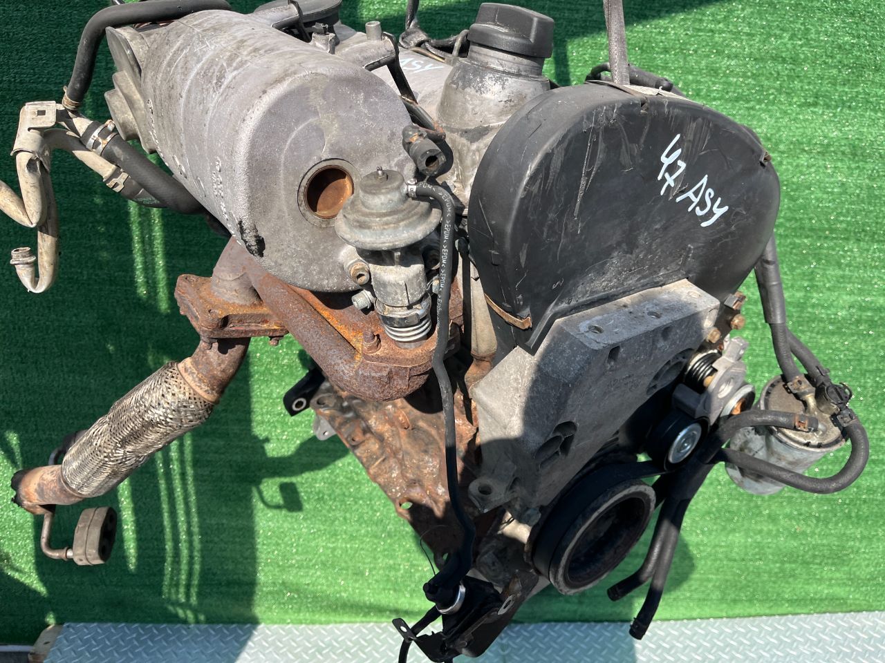 Двигатель Volkswagen Golf 1.9л 2002 — фото 8