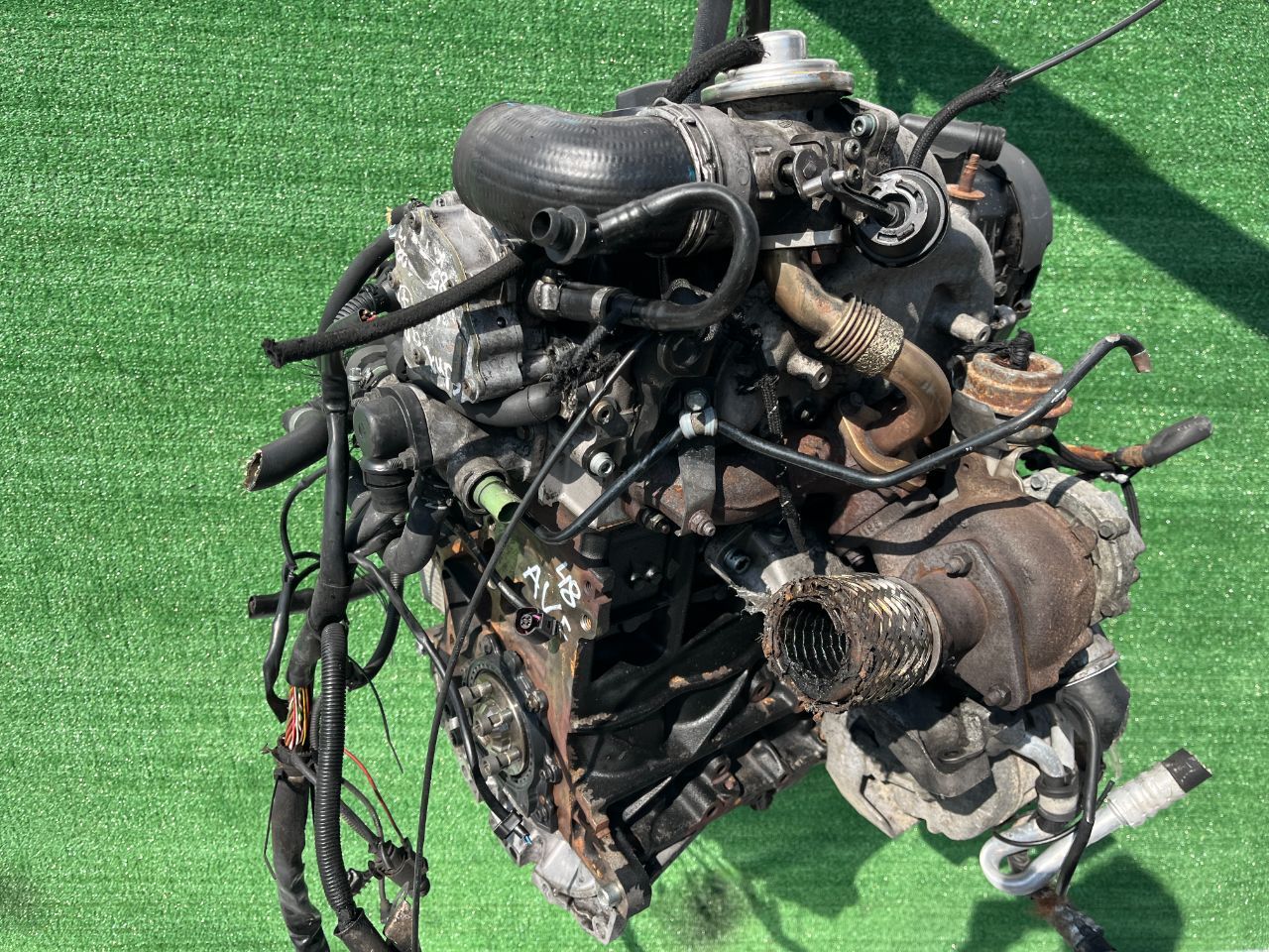 Двигатель Volkswagen Passat 1.9л 2002 — фото 5