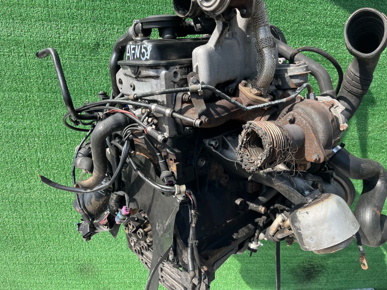 Двигатель Volkswagen Passat 1.9л 1999 — фото 6