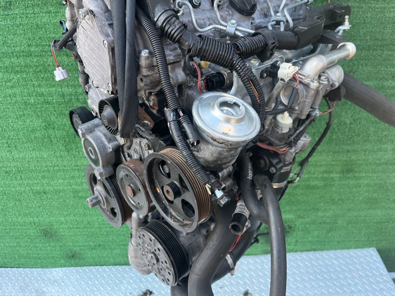 Двигатель Toyota Avensis 2.2л 2004 — фото 7