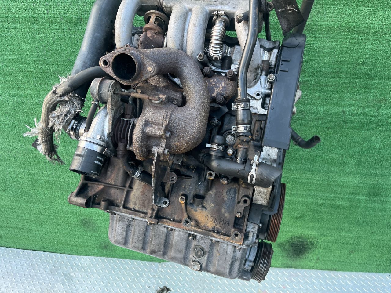 Двигатель Peugeot 406 1.9л 2000 — фото 6