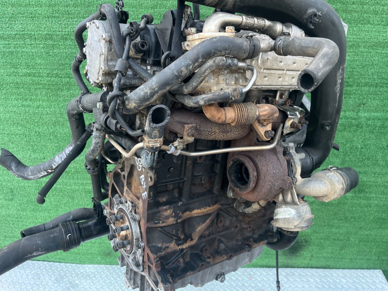 Двигатель Volkswagen Passat 1.9л 2005 — фото 6