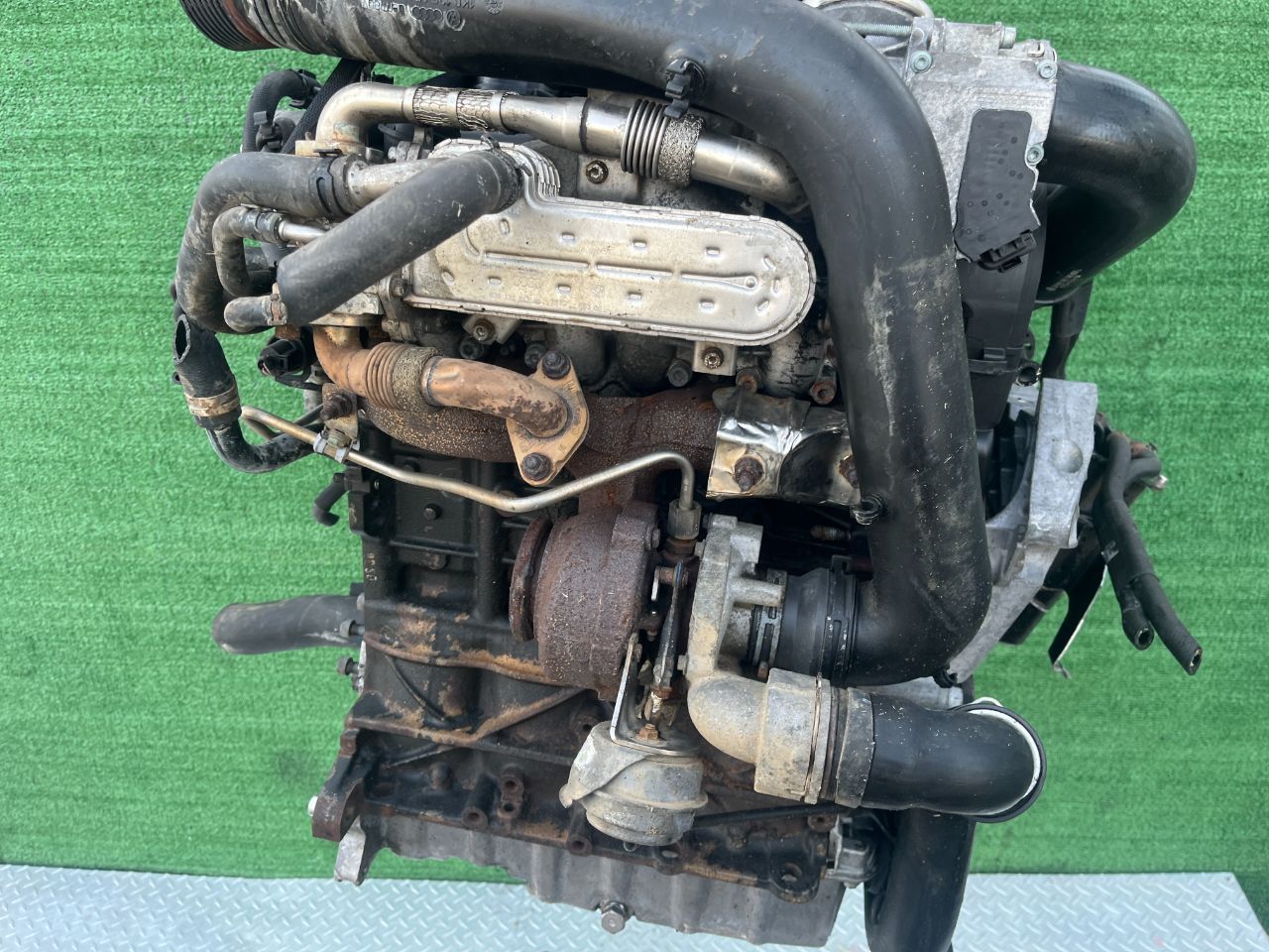 Двигатель Volkswagen Passat 1.9л 2005 — фото 7