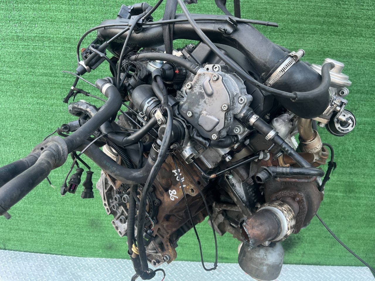 Двигатель Volkswagen Passat 1.9л 2003 — фото 6