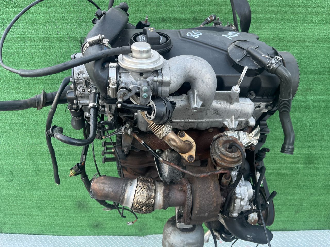 Двигатель Volkswagen Passat 1.9л 2003 — фото 7