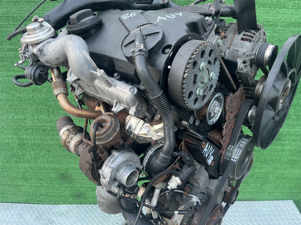 Двигатель Volkswagen Passat 1.9л 2003 — фото 8