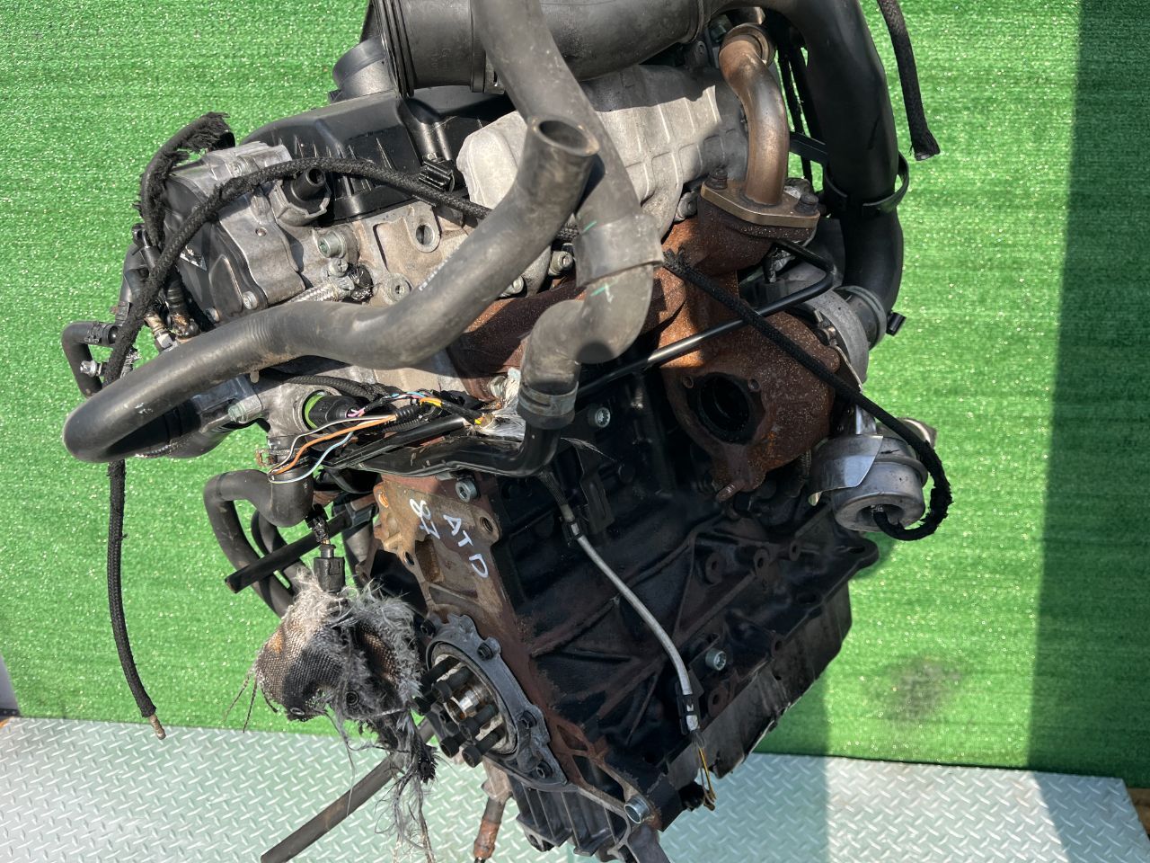 Двигатель Volkswagen Golf 1.9л 2002 — фото 7