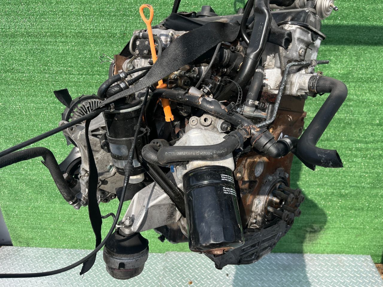 Двигатель Volkswagen Passat 1.9л 1999 — фото 4