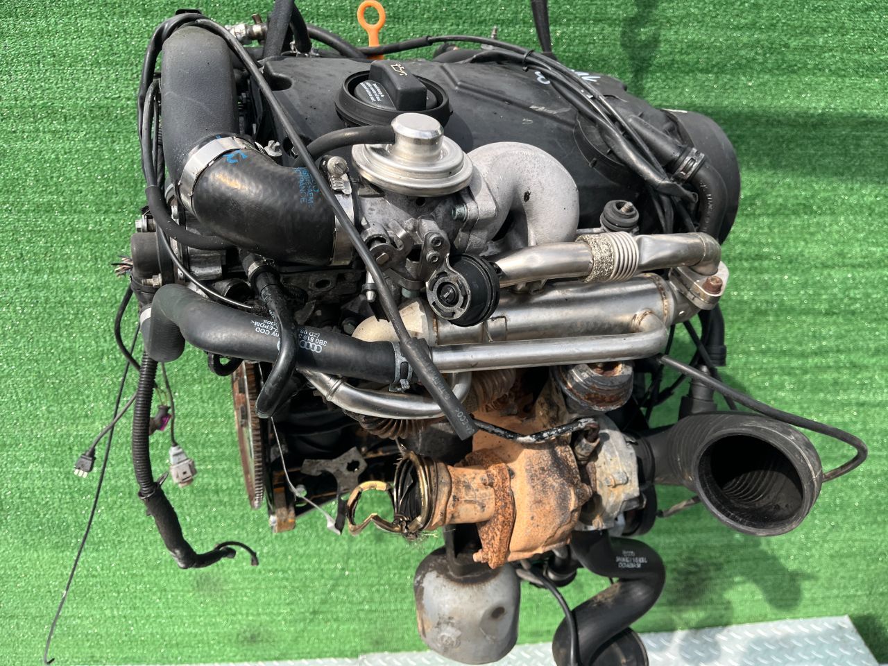 Двигатель Volkswagen Passat 1.9л 2001 — фото 6