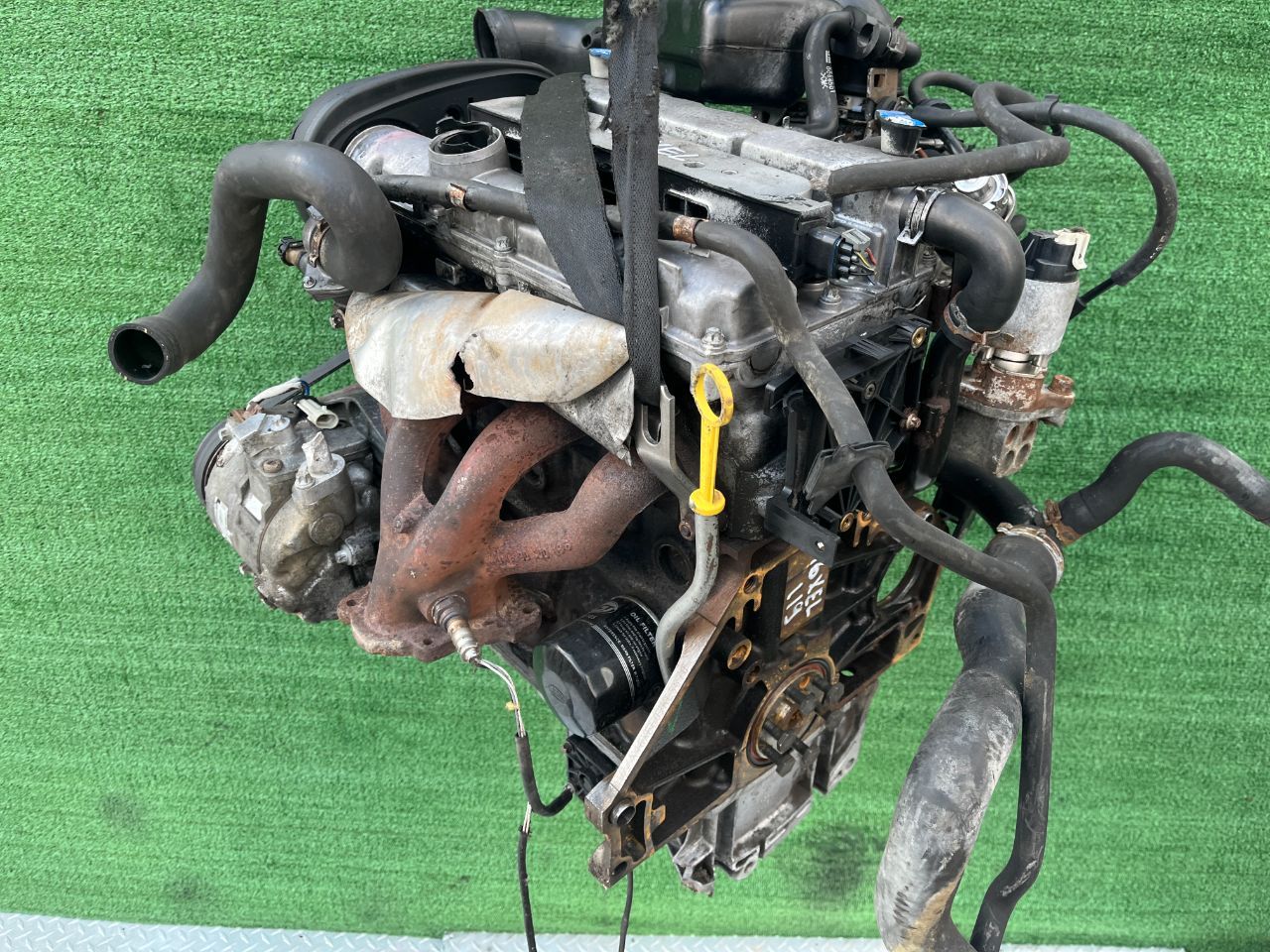 Двигатель Opel Astra 1.6л 1999 — фото 4