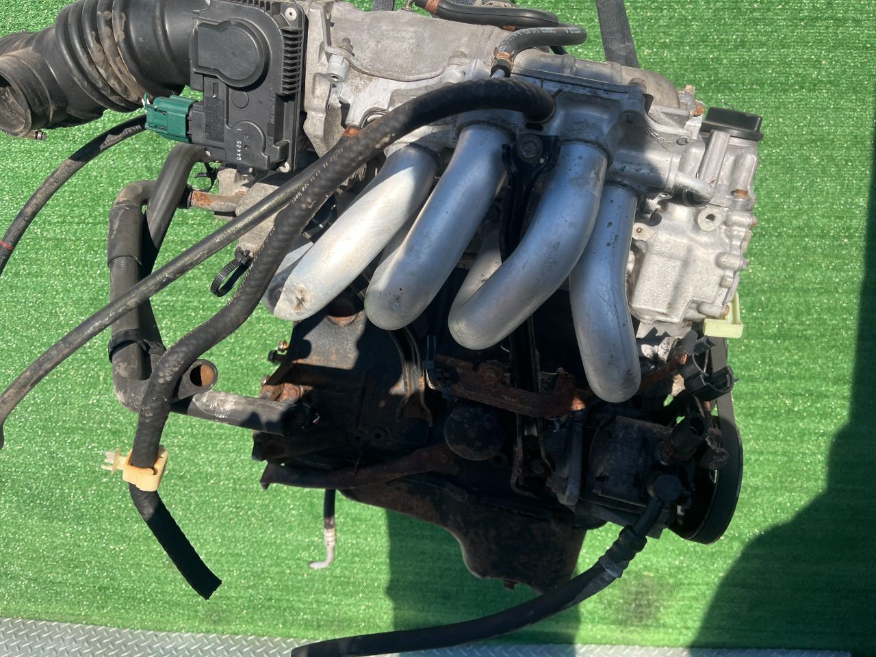 Двигатель Nissan Almera 1.5л 2002 — фото 6