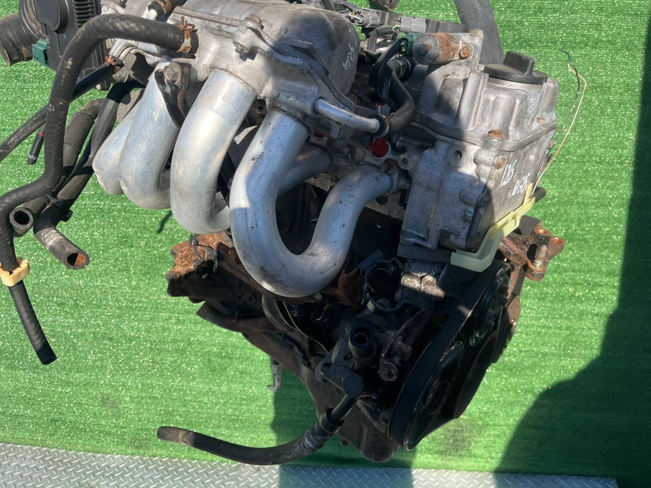 Двигатель Nissan Almera 1.5л 2002 — фото 7